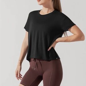 POPFLEX Classic Black Short Sleeve Tee